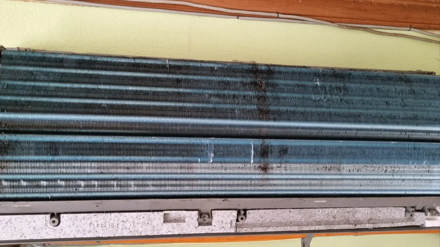 필터·핀 오염 — 별내동 에어컨청소 현장