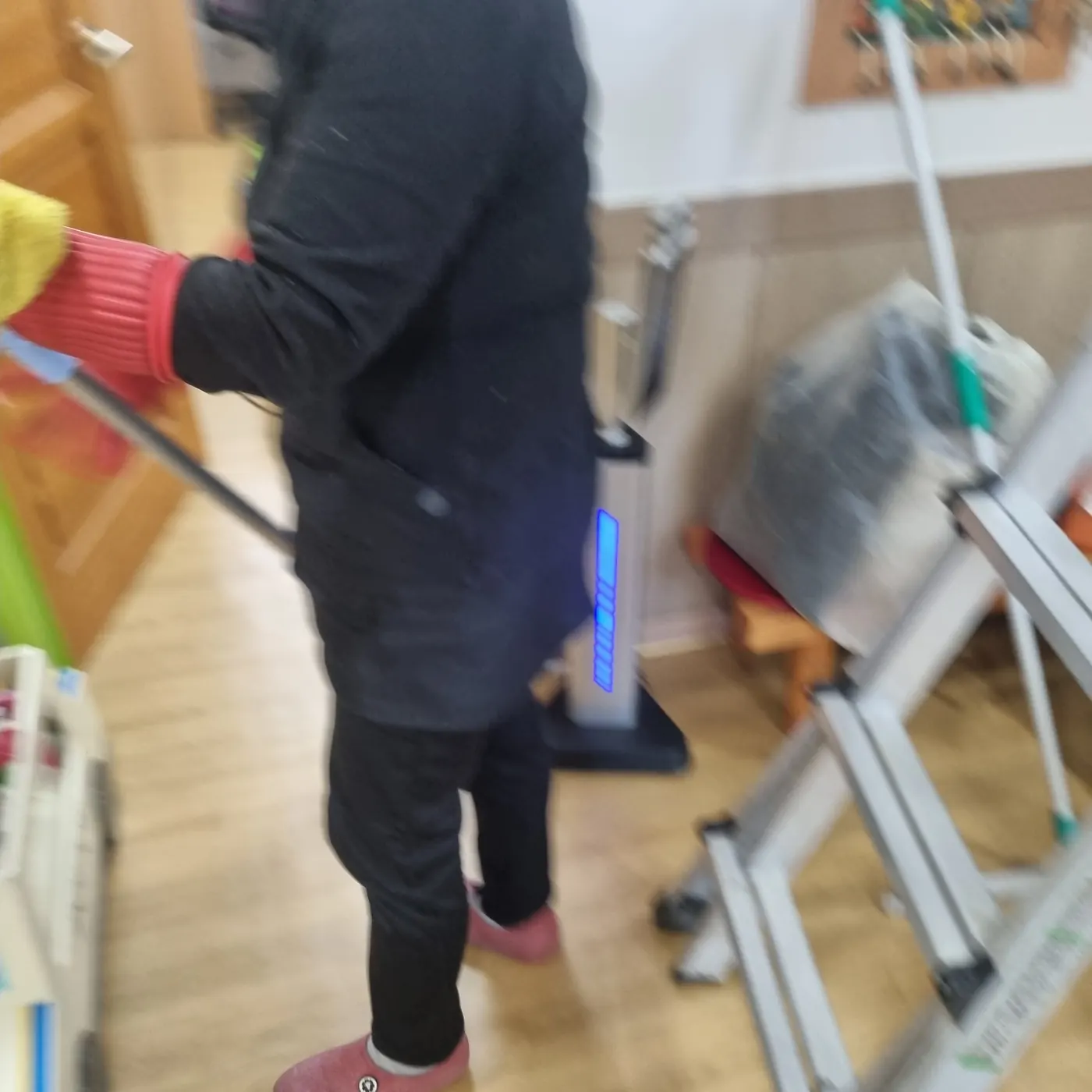 작업 진행 — 갈매동 어린이집청소 현장