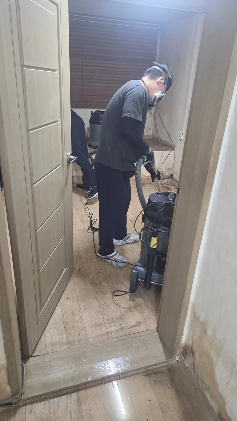 오염 제거 — 파주시 침수청소 현장