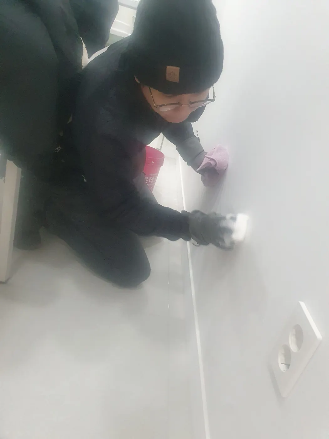세정 진행 — 파주시 병원청소 현장
