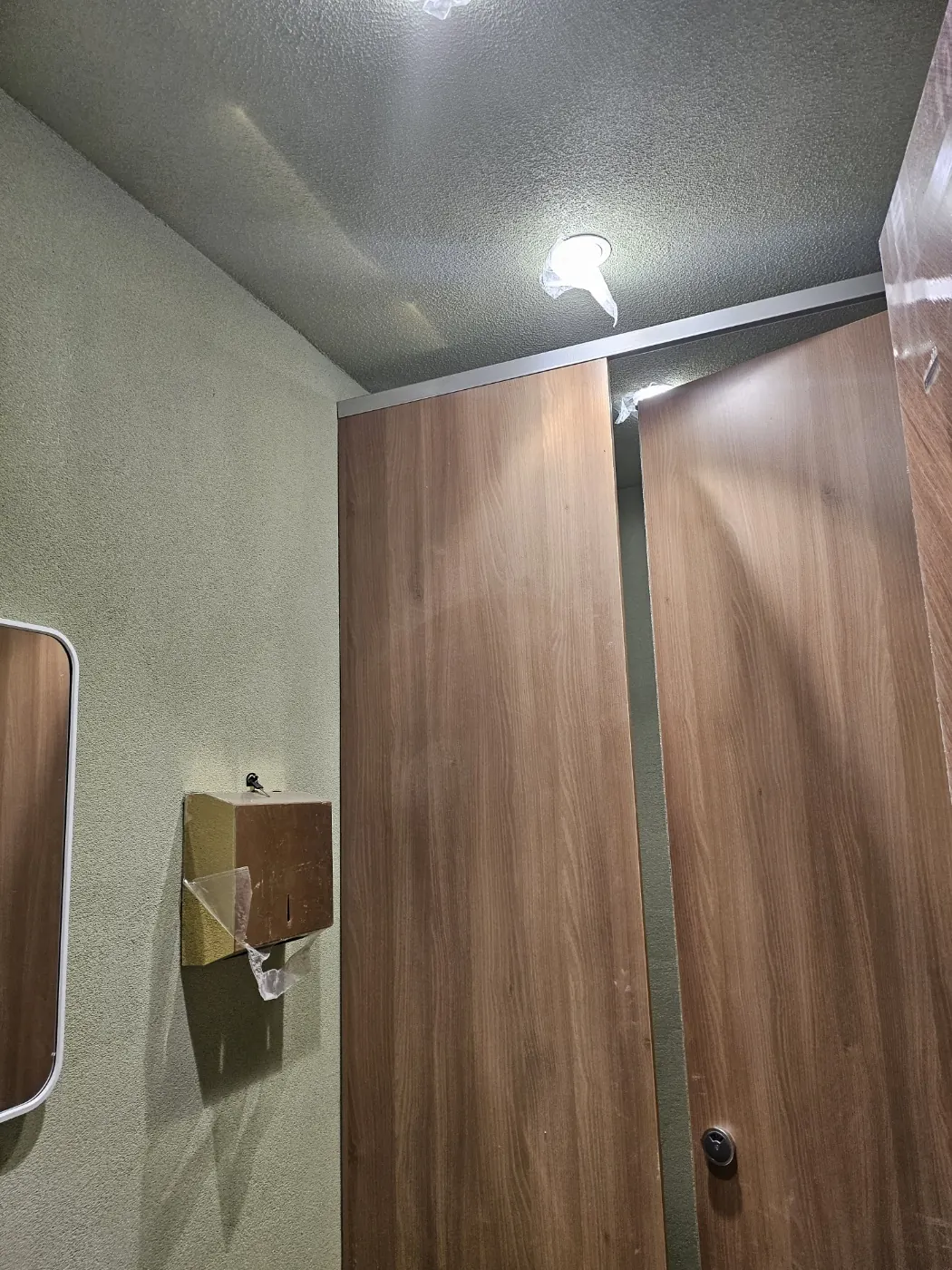 시공 잔여물 정리 — 상봉암동 준공청소 현장
