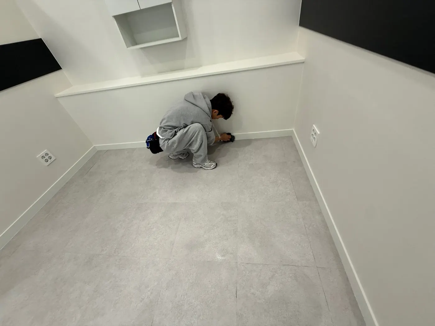 작업 진행 — 구리시 상가청소 현장