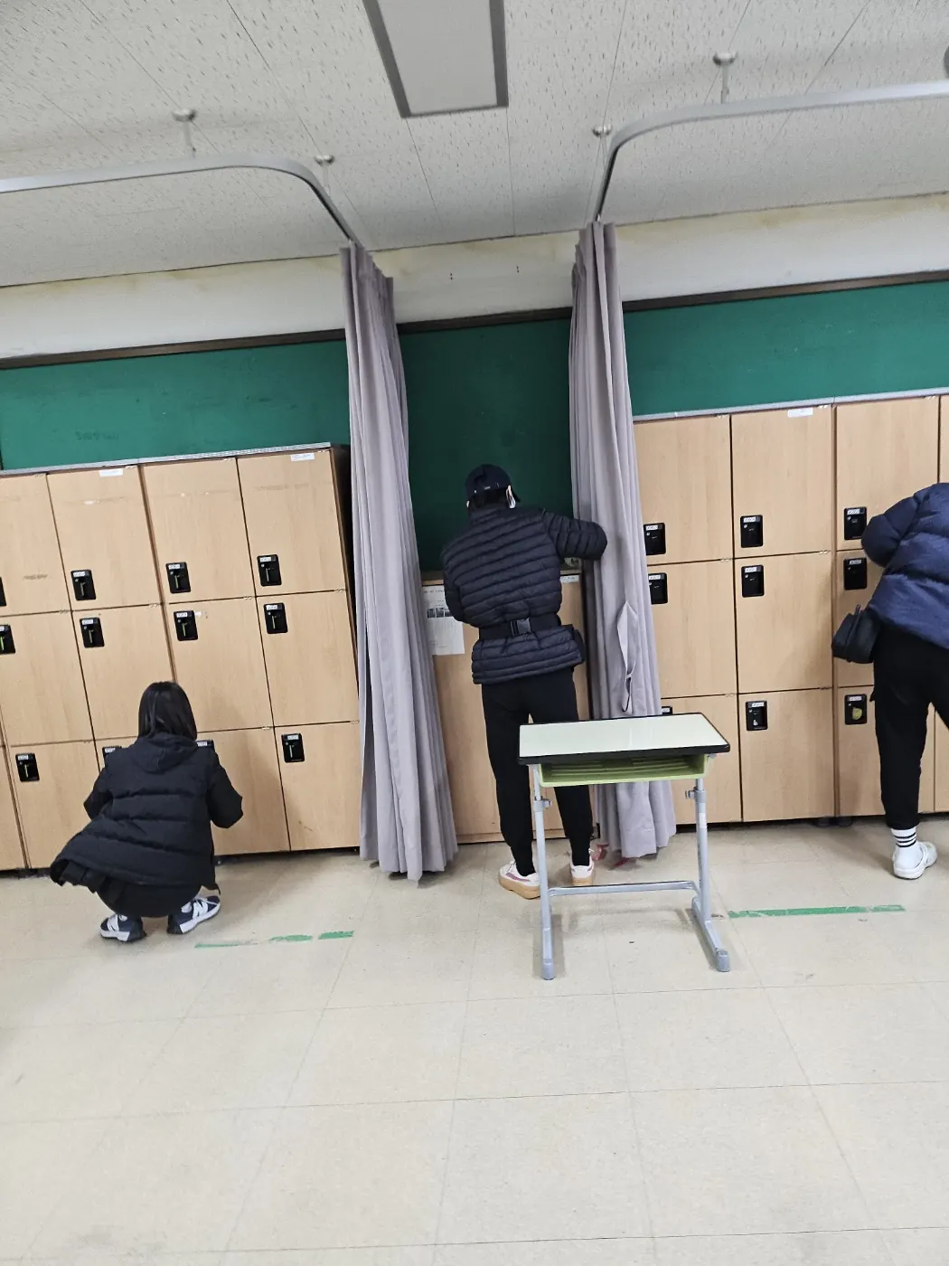 세정 진행 — 오남읍 학교청소 현장