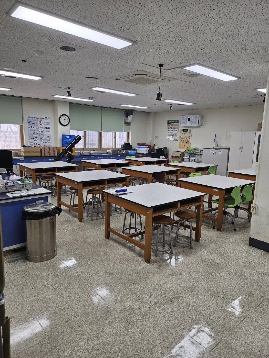 특별실 작업 — 파주시 학교청소 현장